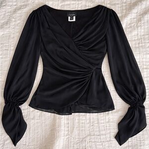 Vintage Nueva Made in Canada Wrap Blouse